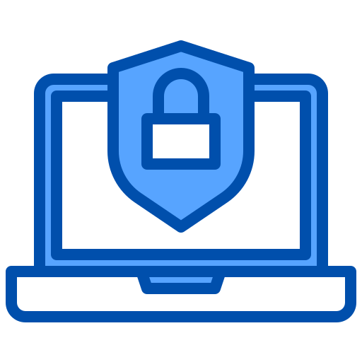 Cheap Web Hosting and Domain Names - WowJamWeb 17 Laptop with a Padlock Security Symbol representing Extensive Security